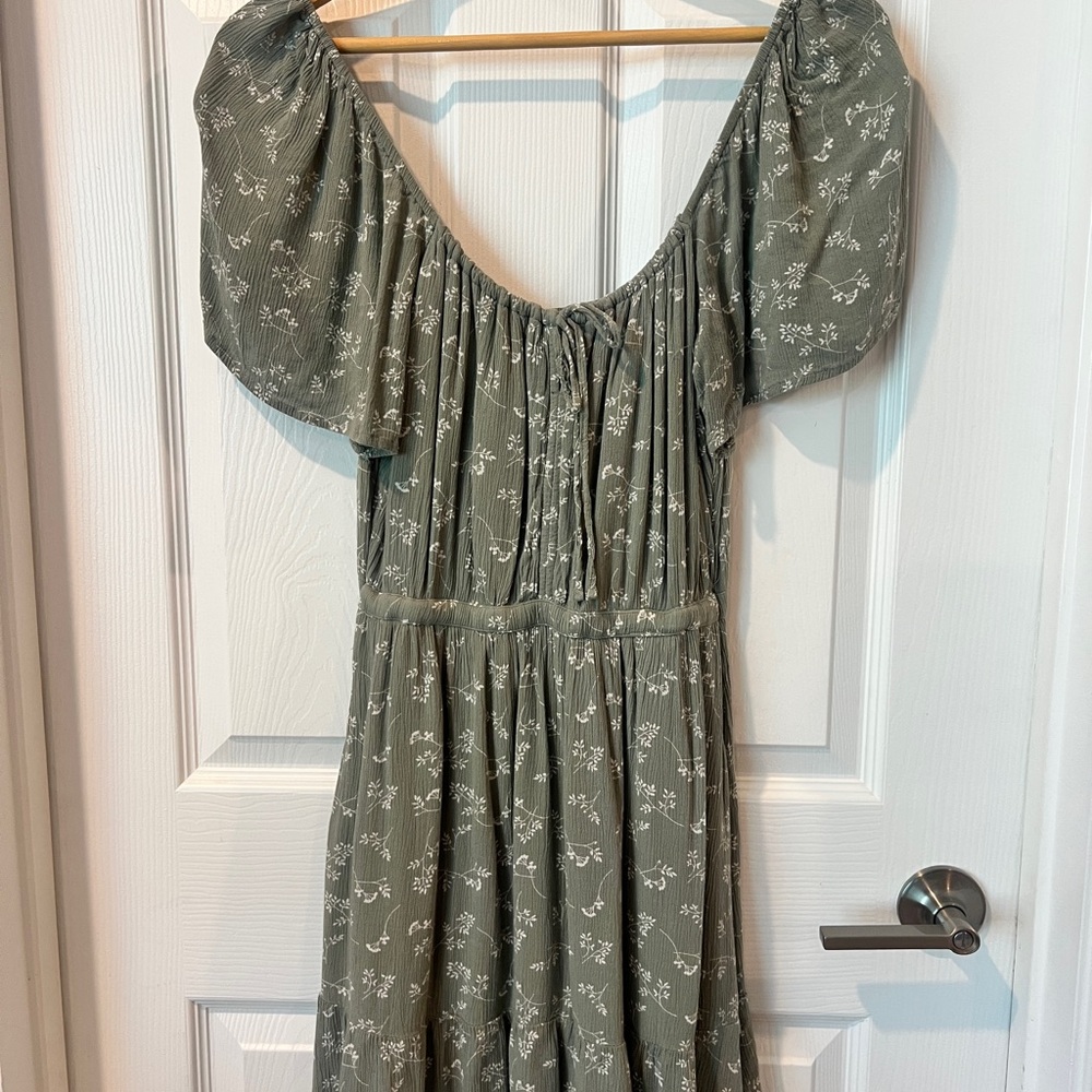 Abercrombie & Fitch Sage Floral Mini Dress